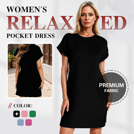 【S-2XL】💞Női laza zsebes ruha