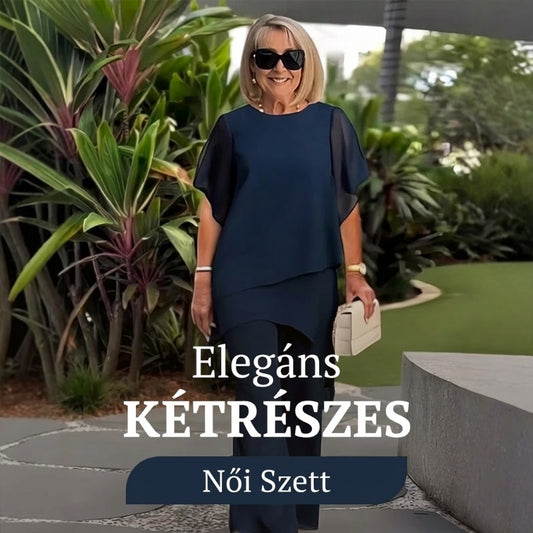 🔥【S-3XL】💖 2026 nyári népszerű, laza két részes szett (felső + alsó)