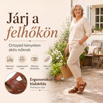 💥 ﻿ Prémium bőr szandál nőknek🌞