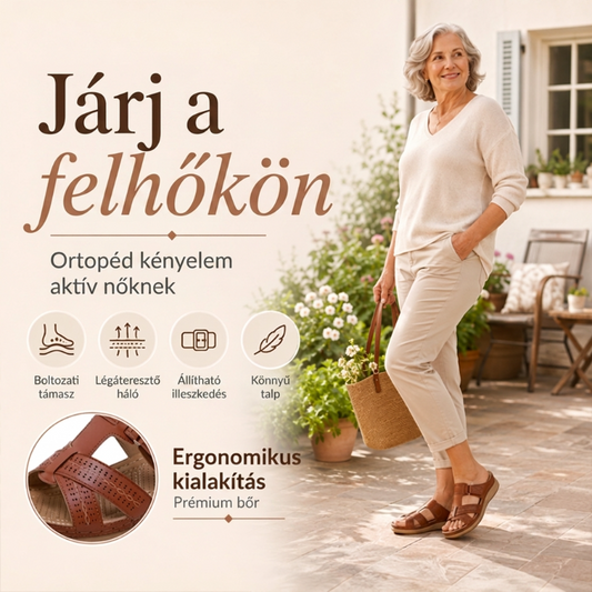 💥 ﻿ Prémium bőr szandál nőknek🌞