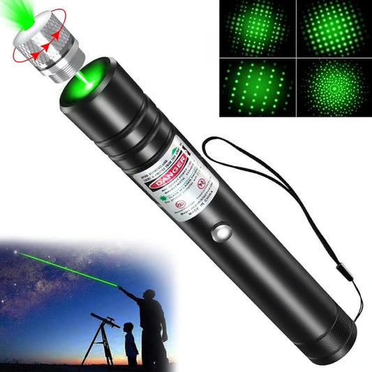 🔥AKCIÓ🔥USB-ről tölthető nagy teljesítményű lézeres zseblámpa
