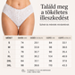 【4 db】Női Csipkés Bugyi Szett – Puha, Kényelmes, Virágmintás Fehérnemű | S-3XL | 🎁 + 2 db Hajgumi Ingyen