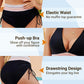⛱️ S-4XL 🌺 Magas Derekú Hasformáló Színblokk Bikini Szettek 🌈👙