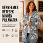 🧣 Plüssbéléses kapucnis női kötött kardigán