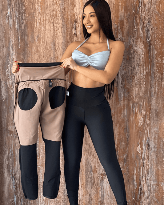 🔥Karácsonyi Hot Sale❤️‍🔥Magas derekú hasellenőrző leggings