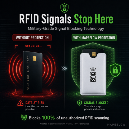 RFID blokkoló tok bankkártyákhoz – Tartós és víztaszító