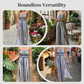 👗49% KEDVEZMÉNY MOST!💥Geometrikus kezeslábas halter nyakkivágással és oldalsó hasítékkal – Egyedi minta és rugalmas hát – Sokoldalú, tökéletes nyári bulikra vagy üdülőhelyi viseletre ✨