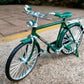 💥Népszerű termék🚴 1:10 méretarányú miniatűr DIY vintage kerékpár modell dísz