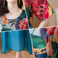 Női elegáns, folyós virágmintás plus size ruha