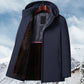 ❄️L-4XL ❄️Férfi meleg vastag kapucnis parka kabát