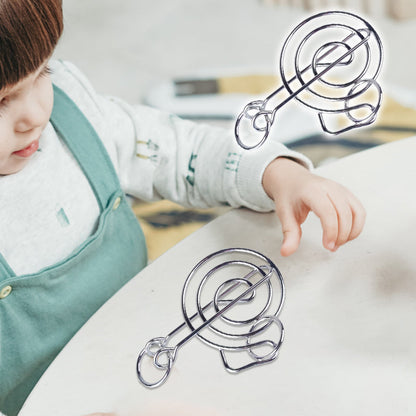 👶 Fémhuzal-puzzle - Oktató és szórakoztató 🧠💡