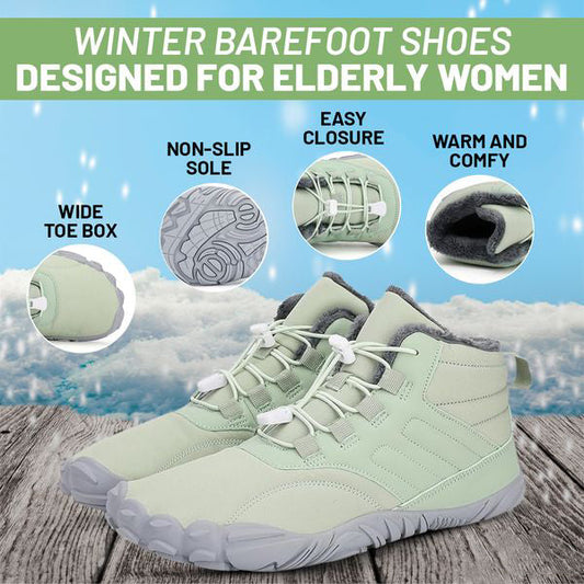 ❄️CSÚSZÁSMENTES ÉS VÍZÁLLÓ TÉLI MEZÍTLÁBAS CIPŐ (UNISEX)👟