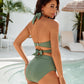 🔥👙Tummy Control fürdőruhák Szerény, magas derekú bikini szettek