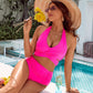 🔥👙Tummy Control fürdőruhák Szerény, magas derekú bikini szettek