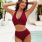 🔥👙Tummy Control fürdőruhák Szerény, magas derekú bikini szettek