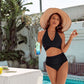 🔥👙Tummy Control fürdőruhák Szerény, magas derekú bikini szettek