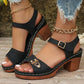 👡Nyári női Chunky Magassarkú szandálok