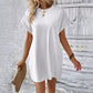 【S-2XL】👗Elegáns egyszínű ruha zsebekkel nőknek