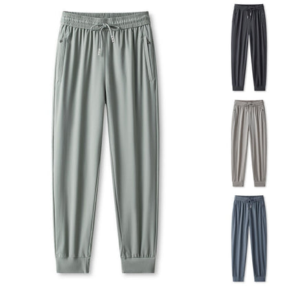 【M-4XL】❄️Férfi Ice Silk melegítőnadrág