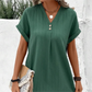 【M-3XL】🍃Egyszínű gombos ruha