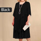 【L-4XL】💖Elegáns sifon hosszú ruha
