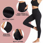 Magas Derékú Fenékemelő Hasformáló Tréning Leggings Oldalsó Zsebbel