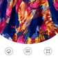 👗Elegáns virágos nyomtatott fél ujjú ruha