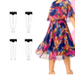 👗Elegáns virágos nyomtatott fél ujjú ruha