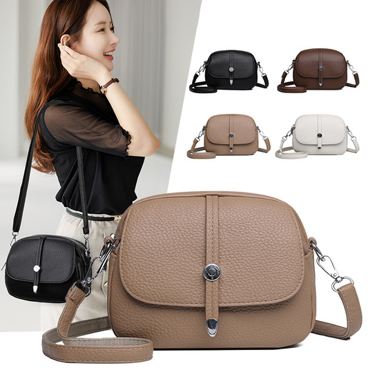 Női egyszínű könnyűsúlyú kereszttáska👜