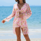 【S-2XL】👙Női 3 részes bikiniszett takarófelsővel