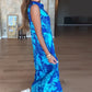 ✨ Női divatos nyomtatott ujjatlan Maxi ruhák👗