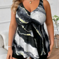 👙 Plus Size Tankini Fürdőruha – Haslaposító & Alakformáló | L-4XL | 6 Szín