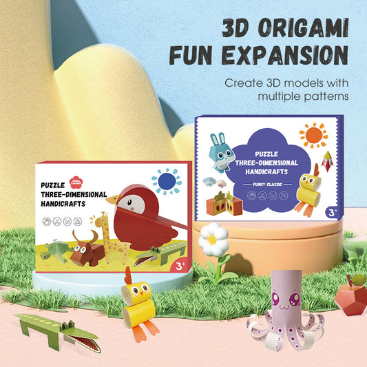 😍3D kézzel készített Origami könyv