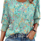 🌸 Ez az ujjhossz nem véletlen – 3/4 ujjú mintás blúz smockos mandzsettával | S-3XL | 6 mintában