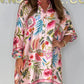 🌸【S-3XL】👗Nyomtatott szatén ruha🥰