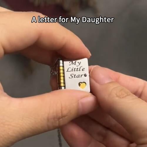 🔥🔥Nyaklánc könyv alakú medállal a lányodnak