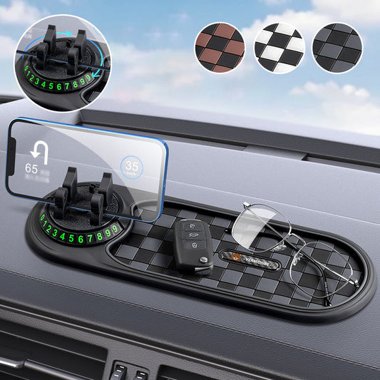 🚗Csúszásgátló alátét az autó műszerfalára, telefon tartóval📱