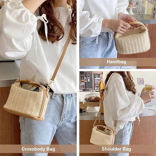 🔥 Stílusos, levehető pánttal és csat kialakítással ellátott kereszt válltáska nőknek 👜✨