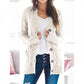 Women's Autumn Midi-Length Knit Sweater 🧥 – Layers Over Tees/Under Coats, Ideal for Office & Brunch Gatherings 💼