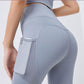 😍Magas derekú hasi ellenőrzés alakító edzés leggings