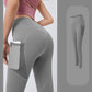 😍Magas derekú hasi ellenőrzés alakító edzés leggings