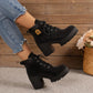 🎅Free Shipping🔥【35-42】2024 new British style thick-soled Martin boots