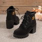 🎅Free Shipping🔥【35-42】2024 new British style thick-soled Martin boots