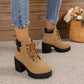 🎅Free Shipping🔥【35-42】2024 new British style thick-soled Martin boots