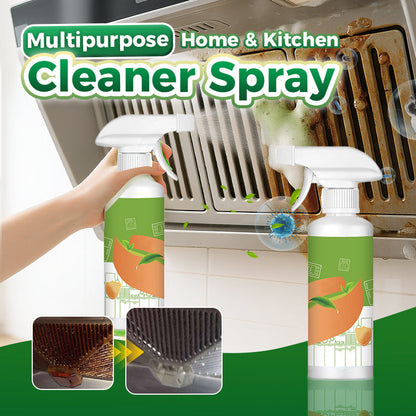 🔥 Többcélú háztartási és konyhai tisztító spray 🏡✨