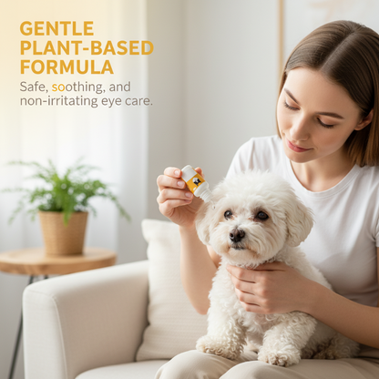 Kíméletes szemcseppek állatok számára