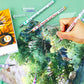 🎄🎁50 000+ ELADVA! Majdnem elfogyott🎨Többszínű gél tollkészlet rajzoláshoz és színezéshez