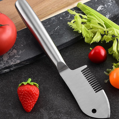 Rozsdamentes acél többcélú julienne hámozó