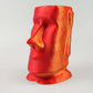 Vicces 3D Moai szobor papírzsebkendő tartó