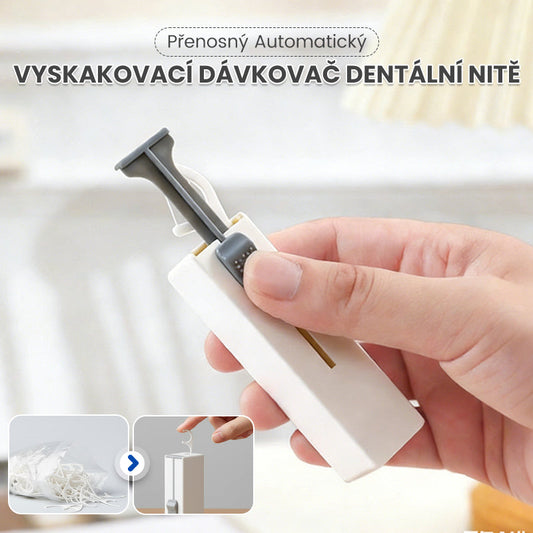 Hordozható automatikus fogselyem adagoló